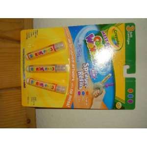    Crayola Mess Free Color Wonder Sprayer Refills Toys & Games