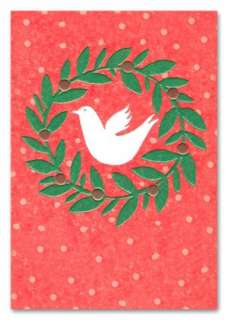   & NOBLE  Unicef Dove in Wreath Card by Sunrise Greetings, UNICEF