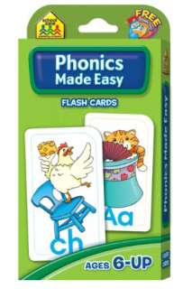  Picture Words Flash Cards by School Zone, School 