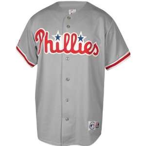   Phillies Road Grey Youth Replica Jersey