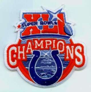 AFC NFL CHAMPION GAME SUPER BOWL XLI SUPERBOWL SB 41 COLTS CHAMPIONS 