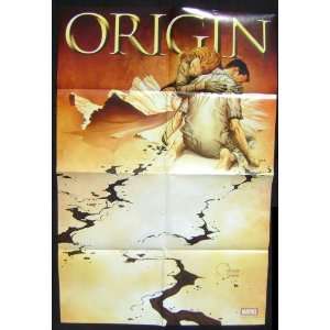  Wolverine Origin #3 Promotional Poster 2001 Marvel Comics 