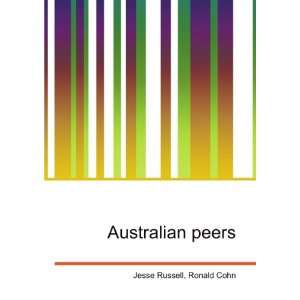  Australian peers Ronald Cohn Jesse Russell Books