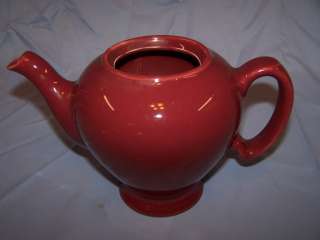 Collectible Burgundy Rose McCormick Teapot  