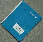 Tektronix 2235 Oscilloscope Original Operators Manual, Printed in 