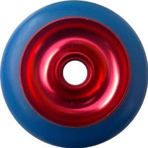  Eagle 100mm Scooter Wheel   Anodized Red Core w/ Blue PU 