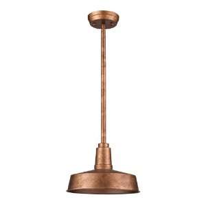  Walden Collection 1 Light 7 Bellwether Copper Pendant 