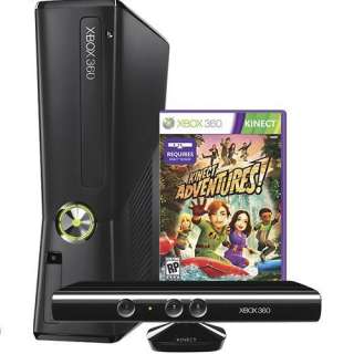 Microsoft Xbox 360 S4G 00001 4GB Console Kinect Bundle 091037055392 