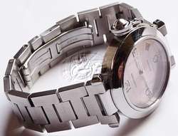 CARTIER PASHA C 2324 AUTOMATIC STAINLESS WATCH SWISS  