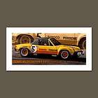 Sunoco Porsche 914/6 GT #5   24 Hours of Daytona 1971 Canvas Giclee 