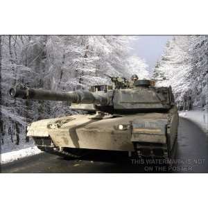  M1A1 Abrams Tank   24x36 Poster p1 