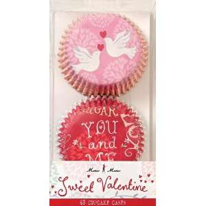  Meri Meri Sweet Valentine Cupcake Wrapper Cases (48 Cases 