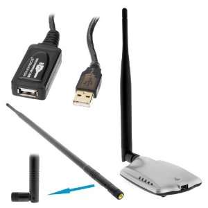   Extension Cable + +9dBi 15 Booster Antenna for Wireless Network