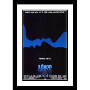  The Abyss 20x26 Framed and Double Matted Movie Poster 