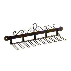  Country French Wire Glass Rack