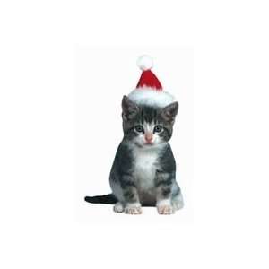  Kitten with Santa Hat Magnet