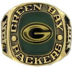 Football Offical NFL Ring Green Bay Packers Sz 10.5  