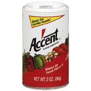 Accent Flavor Enhancer 2 oz   24 Pack  Grocery & Gourmet 