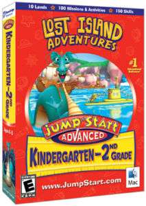 JumpStart Lost Island Adventures Kinder   2nd Mac 10.4+  