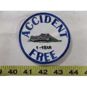  1 Year Accident Free (With Alligator) Patch Everything 