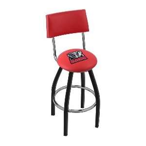  University of Alabama Steel Logo Stool with Back and L8BC4 