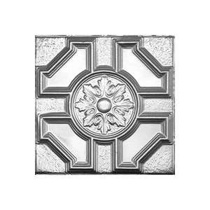 TIN CEILING PANEL BAROQUE LAY IN WHITE