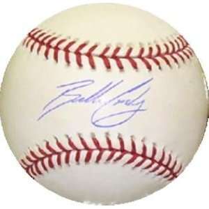  Bubba Crosby Autographed Ball