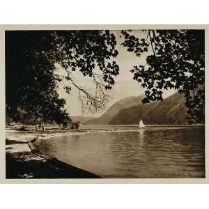  1928 Achensee Tyrol Austria Photogravure Kurt Hielscher 