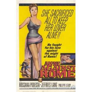   Alone Against Rome (1963) 27 x 40 Movie Poster Style A