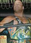 POS172 Rob Van Dam signed wrestling poster WWE WCW ECW w/COA