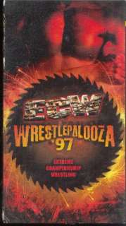 ECW Wrestling Wrestlepalooza TAZ SABU SANDMAN 1997 VHS  