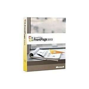  FrontPage 2003 Win32 English Disk Kit MVL CD Software