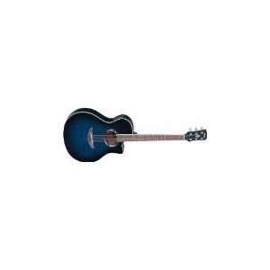  Yamaha APX500FM Acoustic Electric Guitar, Oriental Blue 