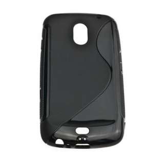 Black TPU Gel Grip Skin Case Cover for Samsung Galaxy Nexus Prime 