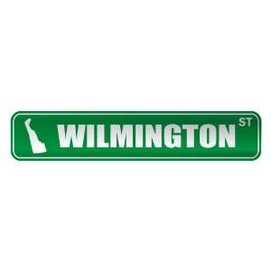   WILMINGTON ST  STREET SIGN USA CITY DELAWARE