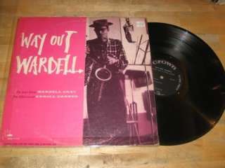 Wardell Gray Erroll Garner   Way Out Wardell LP jazz  