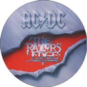  AC/DC RAZORS EDGE BUTTON