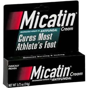  Micatin Anti Fungal Cream for Athletes Foot   15 Gm (Pack 