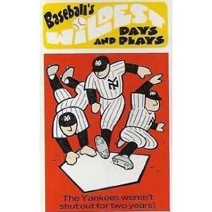  1973 Baseballs Wildest Days and Plays #10 Yankees 