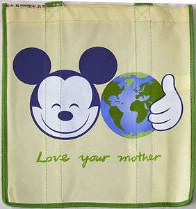  EARTH DAY 2009 Ecology Reusable Shopping Bag New Tote 