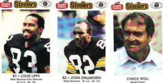 1985 Pittsburgh Steelers Police Complete Set (16) Louis Lipps John 