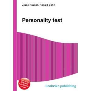 Personality test Ronald Cohn Jesse Russell  Books