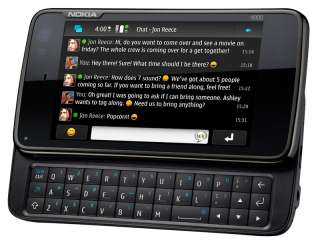 New Nokia N900 32GB 3G GPS 5MP WIFI Qwerty Unlocked Cell Phone Black 