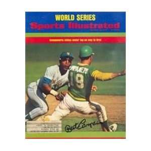  Bert Campaneris Autographed/Hand Signed Sports Illustrated 