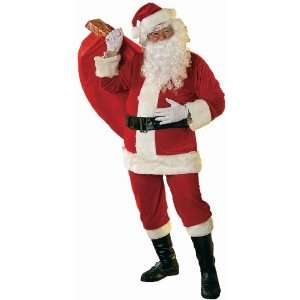   Santa Suit Adult Costume / Red   One Size (Standard) 