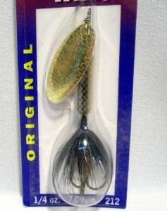 Wordens 1/4 oz Mayfly Original Rooster Tail Fishing Lure Crainkbait 