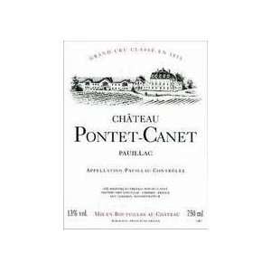  Chateau Pontet Canet Pauillac 2005 Grocery & Gourmet Food