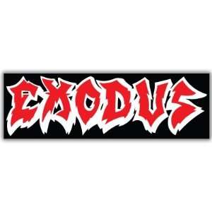  Exodus Thrash Metal car bumper sticker decal 2 x 6 