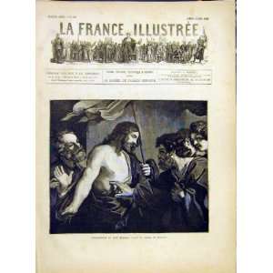    Saint Thomas Jesus Religious French Print 1882
