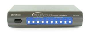   Multi System PAL NTSC TV/PC Digital Video Converter Model SB 3690